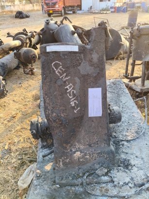 Fire affected - SS-316 of P&M (SS separated from Filters and other machines) - approx. QTY. - 2800 kgs. || A/c. - M/s. Aryavart Chemical Pvt. Ltd., Jalgaon